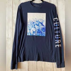 Aeropostale men’s long sleeve.  Size small.  Navy blue.